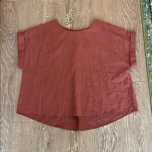 Rust Women's Short Sleeve Top